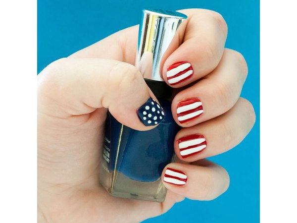 Get patriotic with your nail polish.