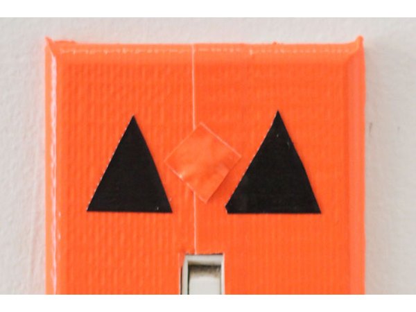 Cover the screws