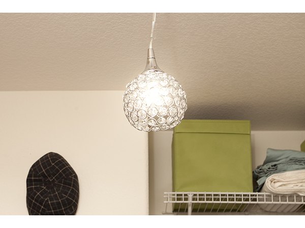 Ample lighting lets you see what's inside your closet without resorting to using a flashlight.