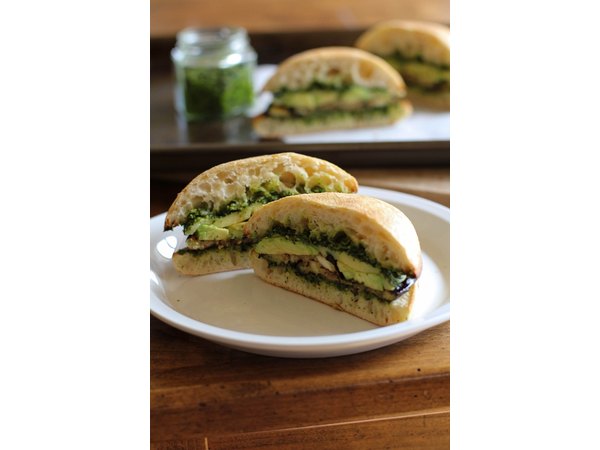 Roast up eggplant and use it in your sandwiches.