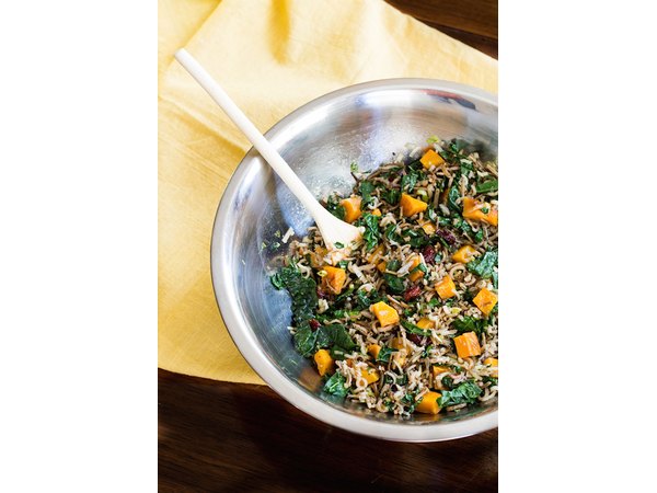 Wild Rice with Butternut Squash Salad