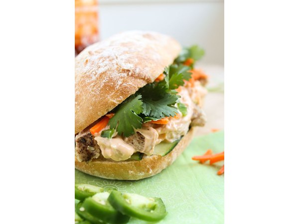 Leftover Turkey Asian Sandwich - thefoodcharlatan.com