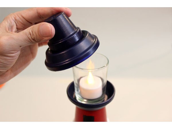 Add a battery-operated tea light