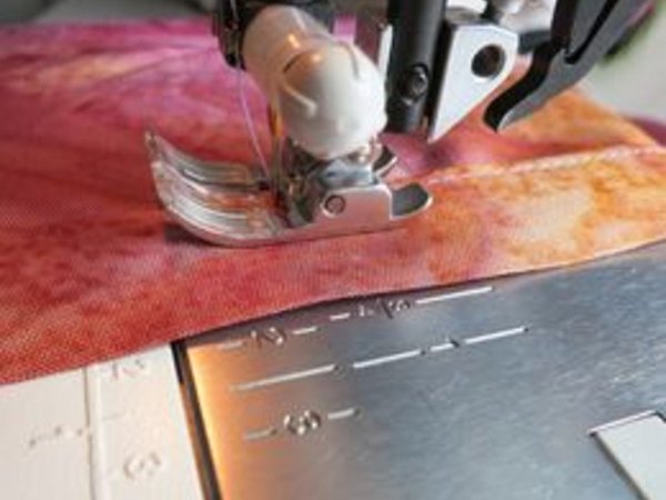 Sew the hemline.