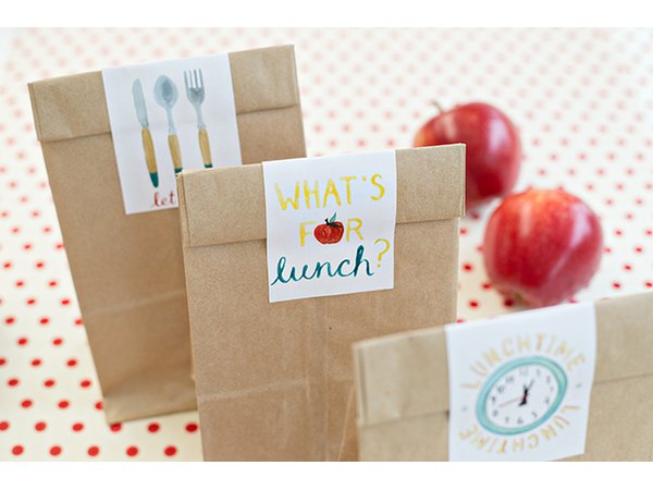 Kids love these labels!