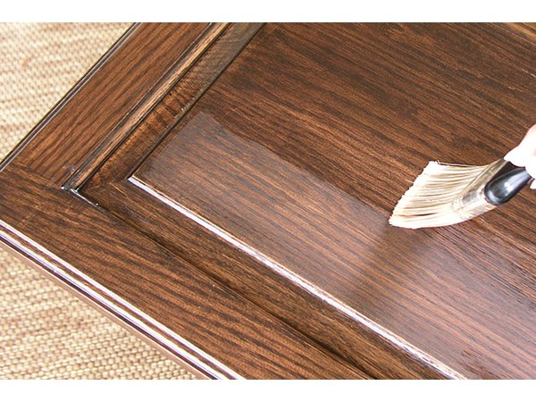 Apply polyurethane in several thin coats.