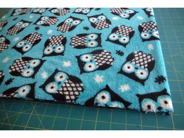 Square the fabric.