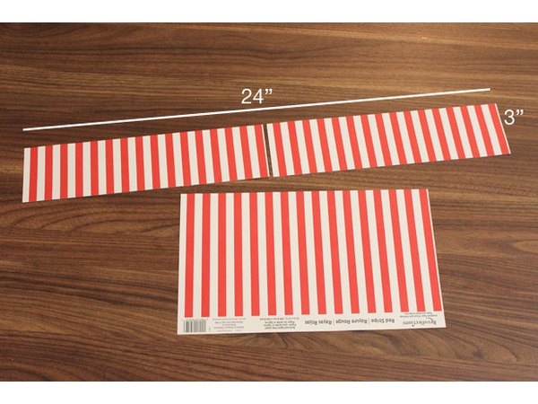 Cut strips of paper