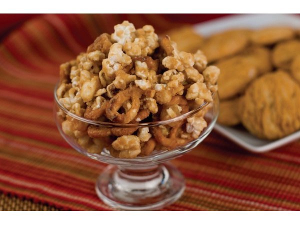 Broken cookies won't go to waste in this tasty snack mix.
