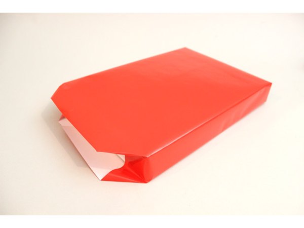 Wrap your box in red paper.