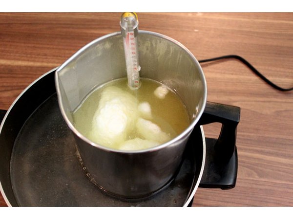 Melt the wax