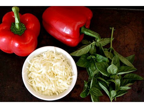 Basil was used in this recipe; you could use thyme, oregano or even mint.