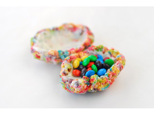 Fill With Mini Chocolate Candies