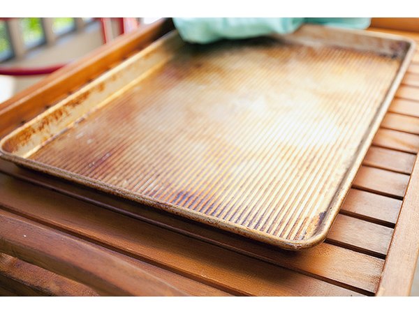 Sheet pans with a lip help prevent post-grilling spills.