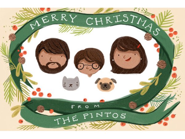 Try an illustrated version of your family.