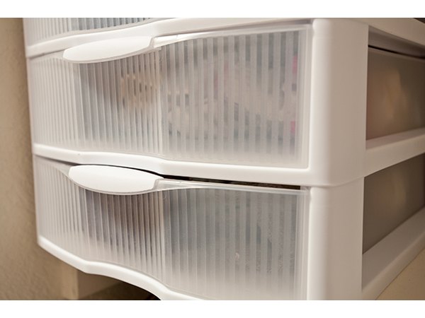 There'll be no mystery as to what's inside of clear or well-labeled boxes.