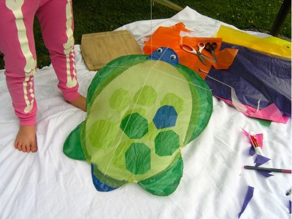 Add layers of paper for details.