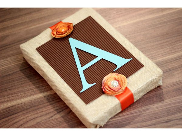 Add ribbon and floral embellishments