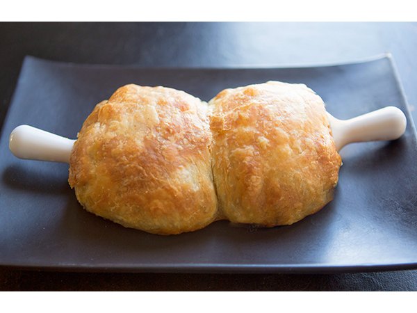 Think of this rock sirloin like a beef wellington, but geekier.