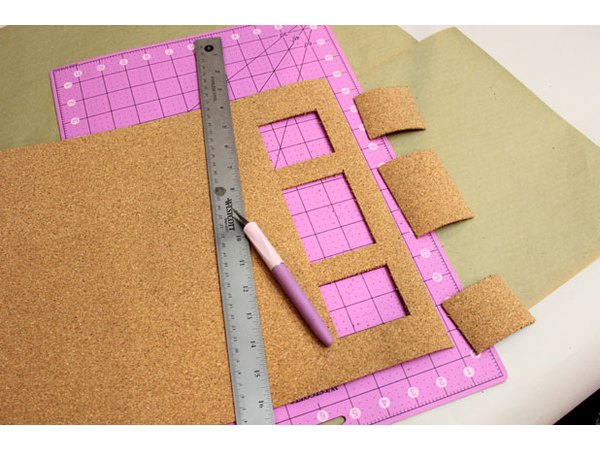 Cut openings along the edges