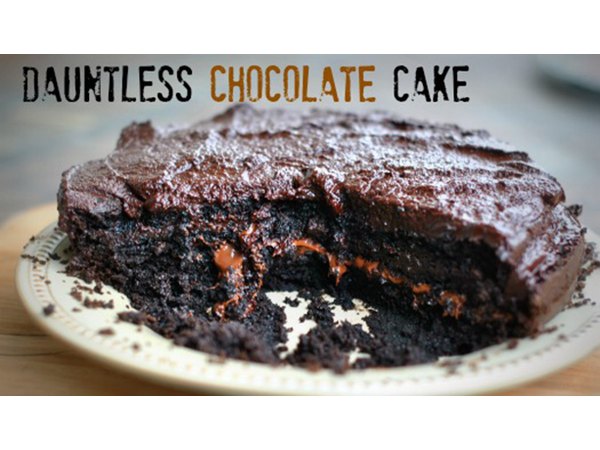 Chocolate cake is the best way to celebrate not having died that day.