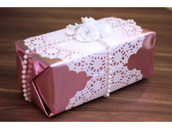 Attach floral embellishments
