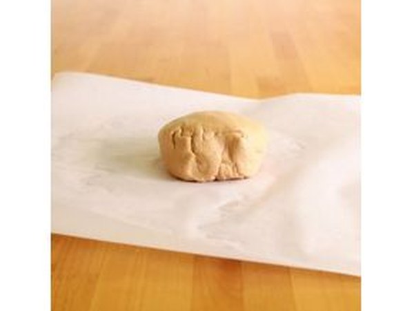 Edible peanut butter play dough that's soft and sweet.