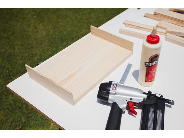 Attach bottom slat pieces.