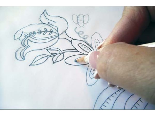 Trace pattern with #2 pencil