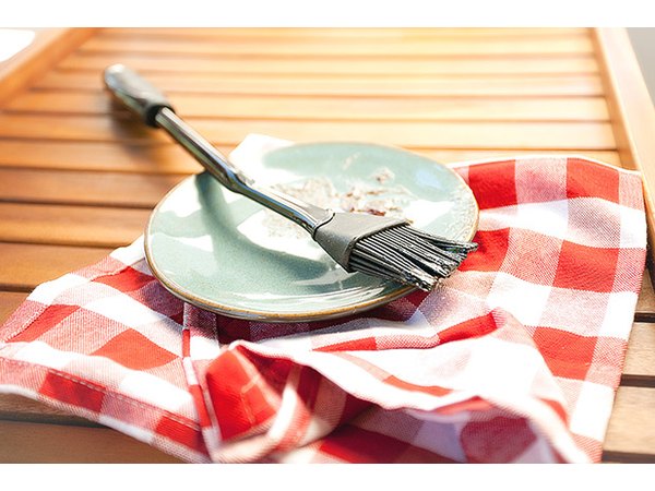 Use basting brushes for sweet, last minute glazes.