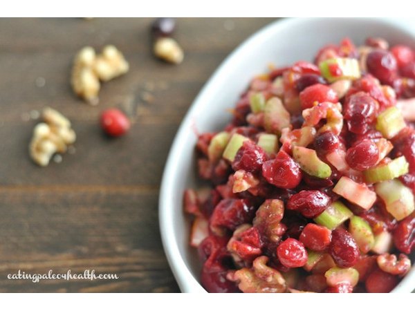 Healthy Cranberry Relish
