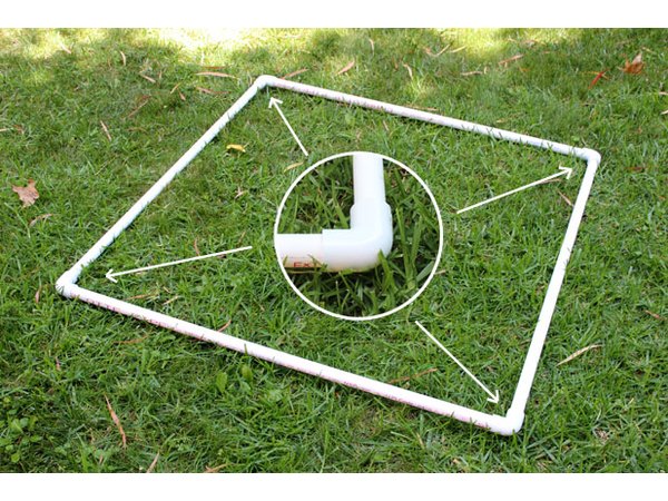Connect the PVC pipes