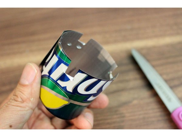 Cut three slots in the inner wall