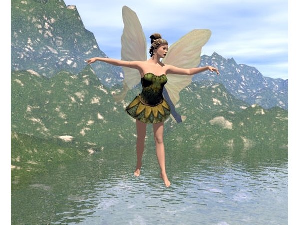 DAZ Victoria with Faerie Clothing and Accessories