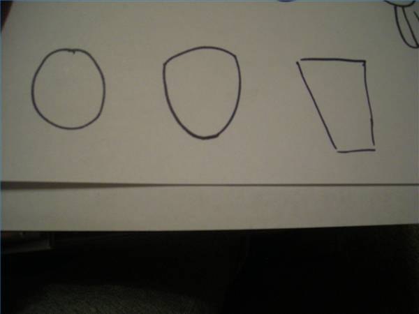 Different smiley face head shapes