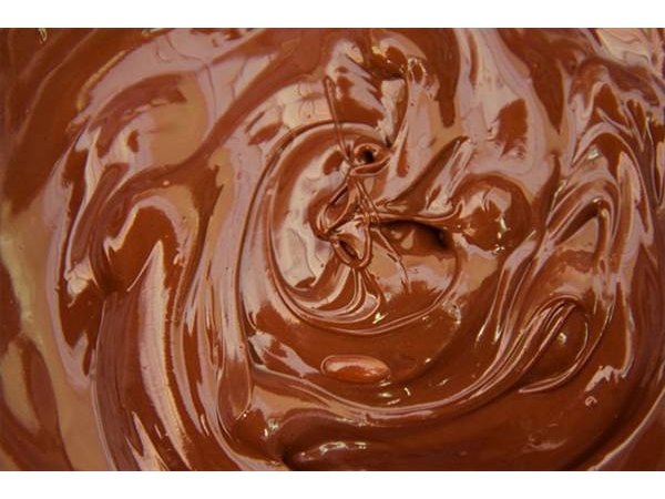 Melted chocolate