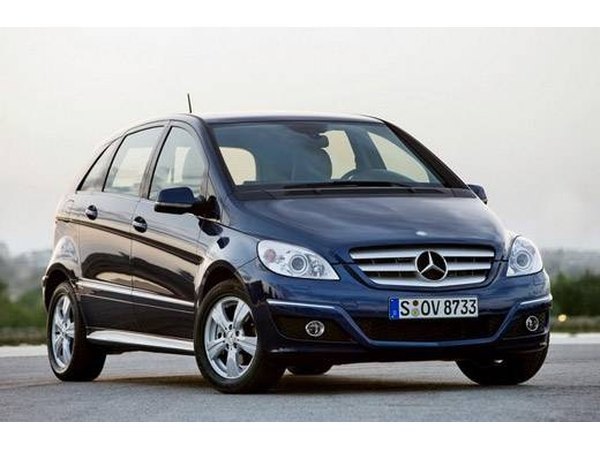 The MPV B-Class Mercedes is the junior version of the A-Class.