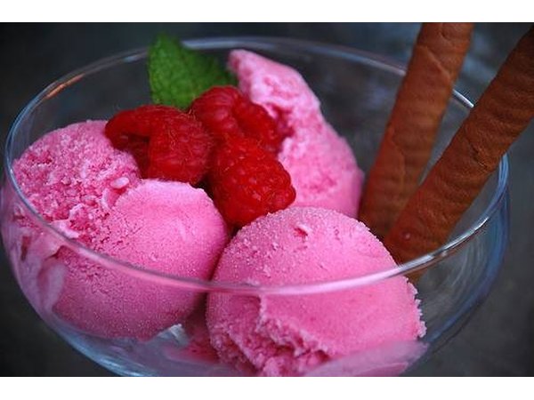 Frozen Raspberry Yogurt