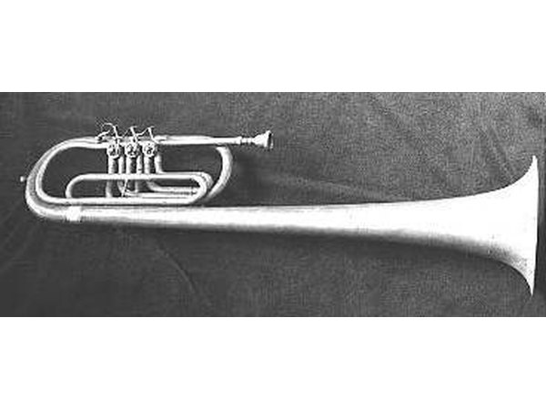 This is an "over-the-shoulder" marching baritone horn.