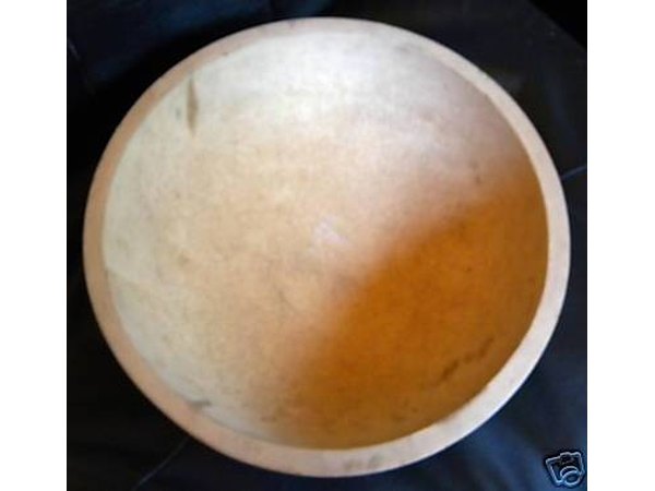 Choose a shallow bowl