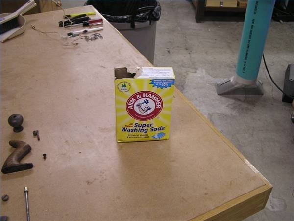 Arm & Hammer washing soda.