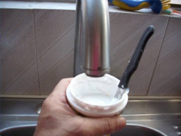 Create a thicker paste with washing soda and water for the tougher stains.