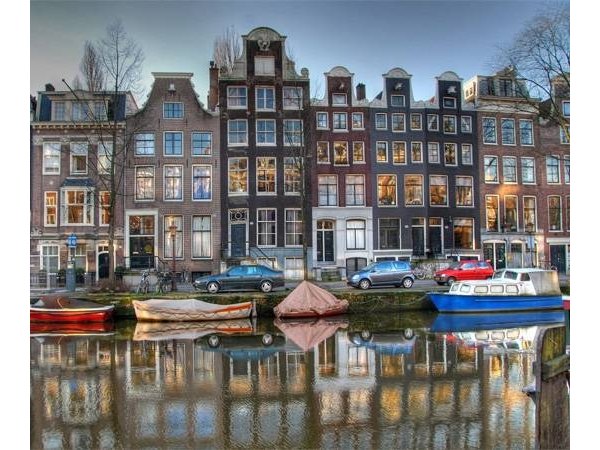 Amsterdam row houses