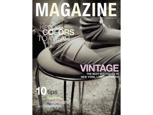Fashion magazines will inspire your 17-year-old girl.