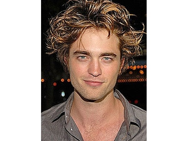 Actor Robert Pattinson's cheekbones and jawline suggest an ample amount of the hormone.