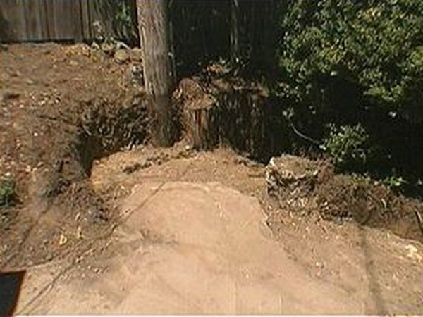 Prepare the bench site by removing obstacles.