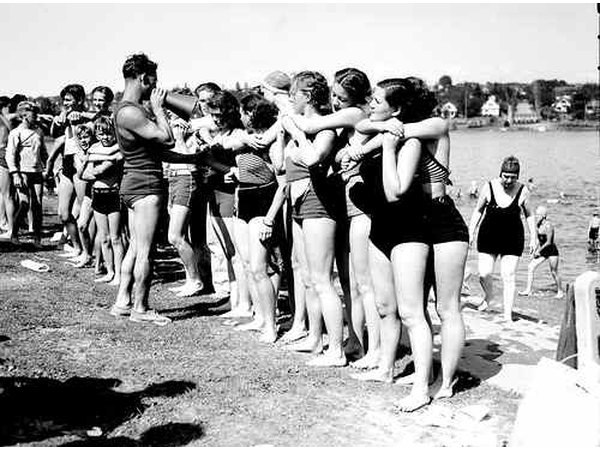 Your swimsuits will last much longer with salt water. Seattle Municipal Archives/flickr