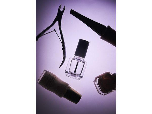 Get a bright manicure and pedicure