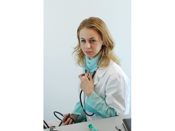 Clinicians have to guard against falsely high blood pressure readings