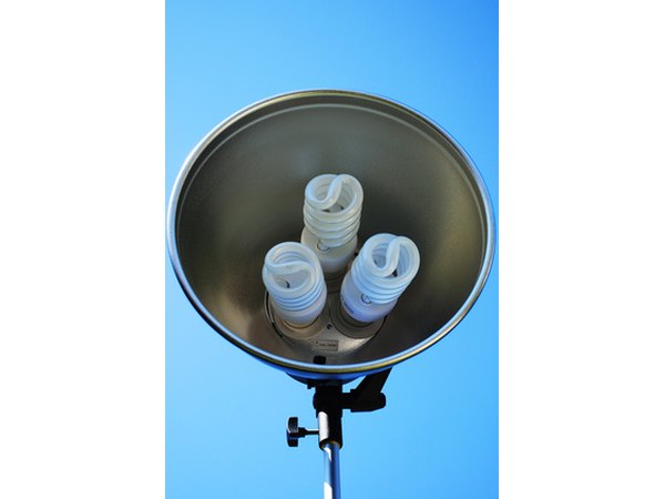 Artificial light is used when natural lighting is not appropriate.